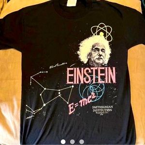 VINTAGE RARE SMITHSONIAN EINSTEIN T/S ~STORE WIDE PRICE REDUCTION~New items here